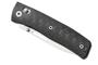 LionSteel NINI Folding knife M390 satin blade, full CARBON FIBER handle NN1CF