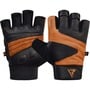 RDX GYM GLOVE LEATHER S14 TAN XXXL