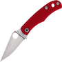 Spyderco BUG RED G-10 PLAINEDGE