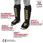 RDX HOSIERY SHIN INSTEP FOAM BLACK/GOLD XL