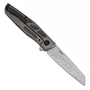 KANSEPT Cru Damascus 0.118&quot; / 3.0mm Bronze Anodized Titanium &amp; Twill Carbon Fiber K1092A4