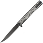 Ocaso Solstice Engraved Titanium + Black / Scroll Pattern 10ESB