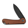 Civivi Elementum Slip Joint Guibourtia Wood HandleBlack Stonewashed 14C28N Blade
