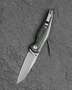 Bestech Snakebird 14C28N, Micarta, Blokada przyciskiem - Czarny BG58A