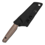 Tenable Knives Parr Blackwash 14C28N Brown Micarta