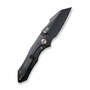 WE KNIFE High-Fin Black Stonewashed/Titanium Black WE22005-1