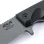 EKA RTG1 Grey Blade, Black G10 Handle  50210