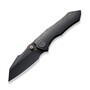 WE KNIFE High-Fin Black Stonewashed/Titanium Black WE22005-1