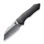 WE KNIFE High-Fin Damasteel/Titanium Black WE22005-DS1