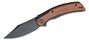 WE KNIFE Snick Black /Cuibourtia Wood WE19022F-3