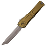 Microtech COMBAT TROODON GEN III T/E APOCALYPTIC FULL SERRATE OD GREEN 1144-12AP