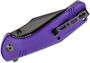SENCUT Actium Purple G10 Handle Black Stonewashed D2 Blade SA02D