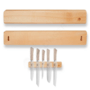 Dellinger Wooden magnetic strip (maple) 430x65x20mm
