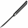 Maxknives P46B Couteau papillon lame acier 3CR13 manche aluminium blanc et noir
