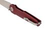 MKM MIURA – CPM Magnacut SW bld - SOLID Red Alu hdl, BUTTON LOCK - REV. S/S CLIP MK MI-ARD 