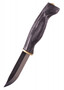 WOOD JEWEL Fixed Blade Knife, Black WJ23BLACK