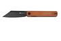 SENCUT Bronte Cuibourtia Wood Handle Black Stonewashed 9Cr18MoV Blade SA08E