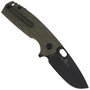 FOX Knives Core Folding Knife design by Jesper Voxnaes / Black Blade, OD handle