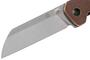 QSP Mes Penguin, Satin D2 Lemmet, Stonewash Koperen Handvat QS130-K