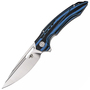 Bestech ORNETTA N690, Stone wash+satin, Interlayer with Carbon Fiber and G10 BL02A