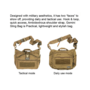 Magforce Gemini Sling Bag - 500D W/P Black #A0498B02