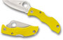 Spyderco Ladybug 3 Salt Lightweight Yellow H1 LYLP3