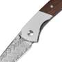 Kizer Spitfire Damascus Aluminum &amp; Mkuruti Wood V3690A3
