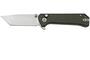 QSP Knife Grebe T 14C28N Rough Micarta Dark Brown QS148-A1