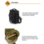 Magforce Crusade Shoulder Bag Black #0406B