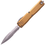 Microtech ULTRATECH GEN IV D/E APOCALYPTIC PART SERRATE TAN 11224-11APTA