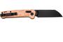 QPS Penguin Glyde 14C28N, nero, Manico: G10 con lamina di rame QS130GL-F2