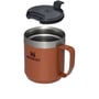 STANLEY The Stay-Hot Camp Mug .35L / 12oz Hammertone Clay (New) 10-09366-290