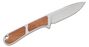 CIVIVI Mini Elementum Fixed Blade Neck Knife Guibourtia Wood Handle Satin Finished Nitro-V Blade