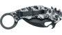 Fox Fox THE END taittuva karambit, terä ruostumaton teräs N690Co black idroglider,