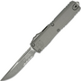 Microtech ULTRATECH GEN III ZBP S/E M390MK Apocalyptic Natural Clear Aluminum Handles 1121-11APNC