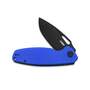 KUBEY Tityus Liner Lock Flipper Folding Knife Blue G10 Handle KU322I