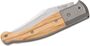 Lionsteel Gitano Niolox blade, Olive wood Handle, Titanium Bolster &amp; liners GT01 UL