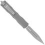 Microtech DIRAC DELTA APOCALYPTIC PART SERRATE NATURAL CLEAR 227-11APNC