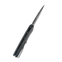 Kubey nôž Tityus Black G10, Blackwash 14C28N