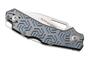 Viper Alfa Coltello chiudibile con blocco a pompa mavanzato con lama wharncliffe in a V6020TI3DBL