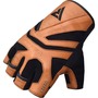 RDX GYM GLOVE LEATHER S12 TAN L