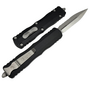 Microtech DIRAC DELTA D/E SATIN PART SERRATE 227-5