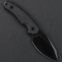 Kunwu STIFFY D. Black Micarta, VANADIS 4 DLC