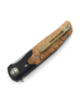 Bestech ASCOT 14C28N, Satin, Interlayer avec Carbon Fiber et G10+ bois lightburl BG19D