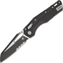 Microtech MSI® S/E Tri-Grip Black Injection Molded Black Blade with Beadblast Ha