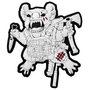 Halfbreed Blades PVC Patch - Drop Bear 2024 Arctic Drop Bear Patch