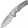 We Knife Nexusia Polished Bead Blasted Titanium Handle WE22044-ds1