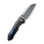 WE KNIFE High-Fin Damasteel/Titanium Black WE22005-DS1