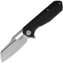 Cubey Atlas Nest Liner Lock Folding Knife Black G10 Handle Ku328a