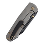 KANSEPT Superhawk Blackwash CPM S35VN 0.157&quot; / 4.0mm Titanium &amp; Shred Carbon Fiber K1084B2